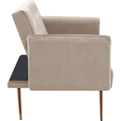 71" Convertible Double Folding Living Room Sofa Bed