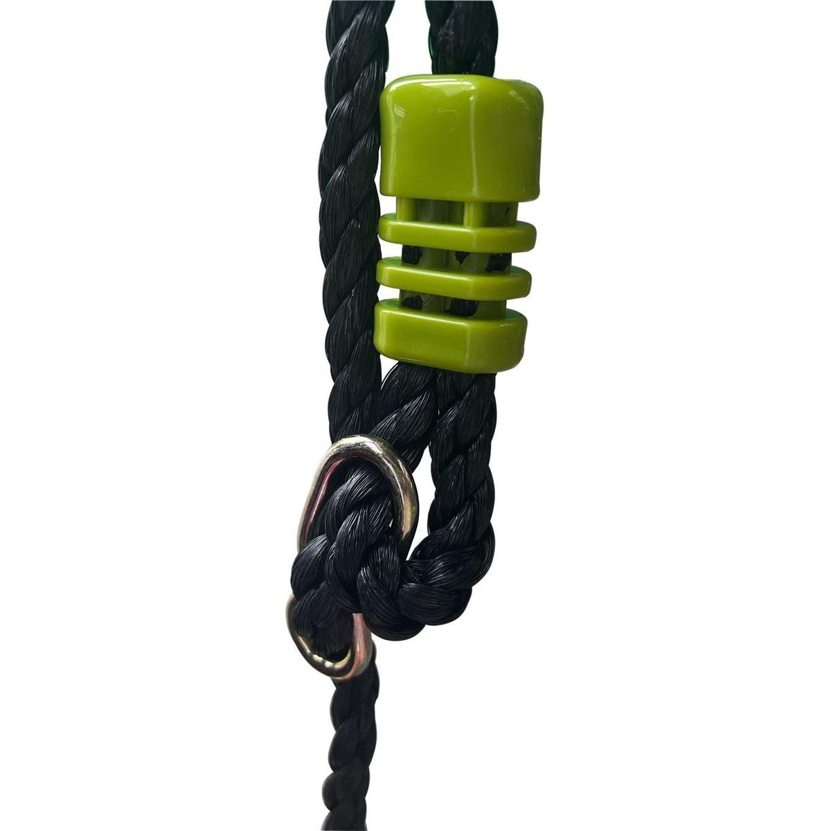 XNS008 interesting triple children metal safe swing set 440lbs for outdoor playground three seat swing black and green for age 3+