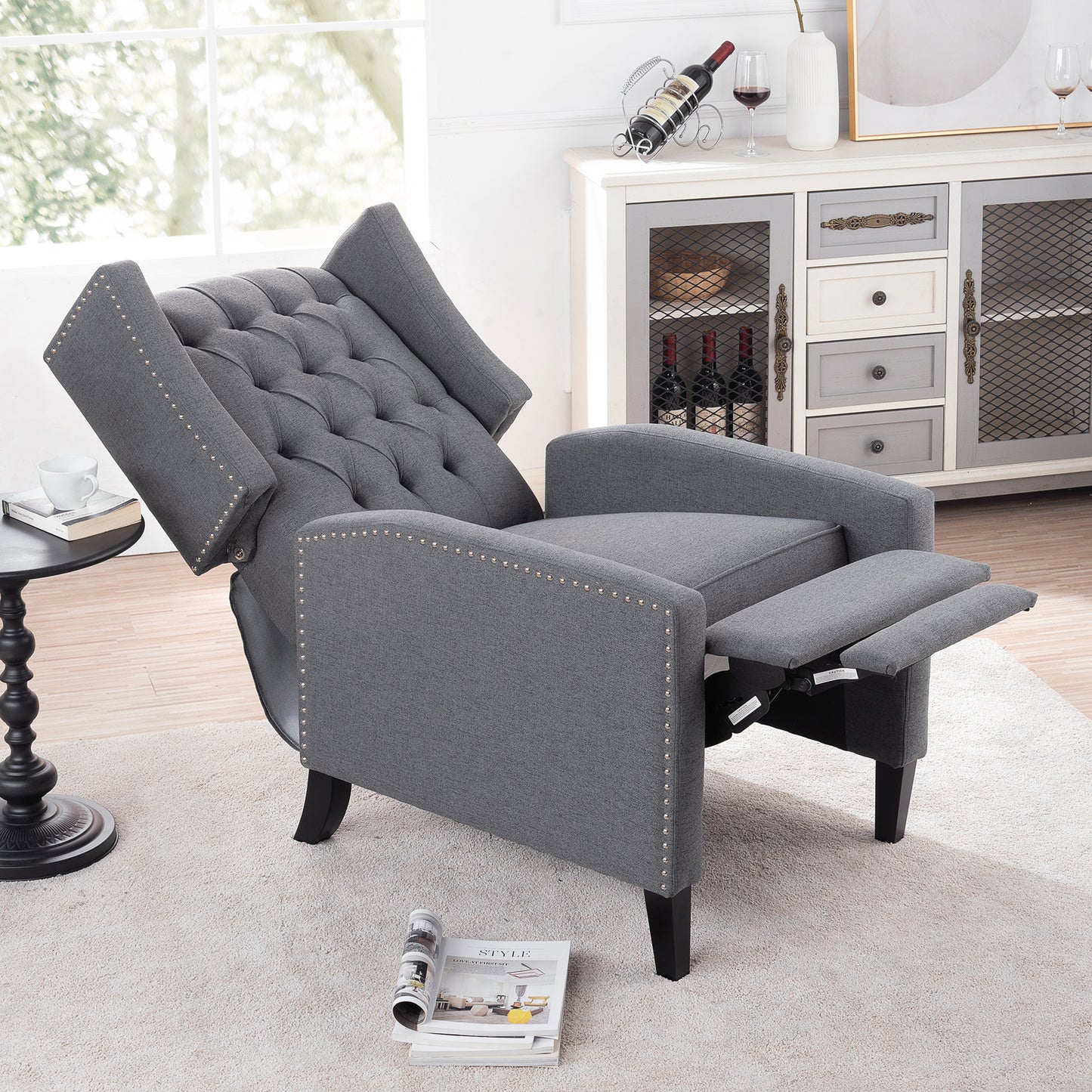 27" Wide Manual Wing Chair Recliner