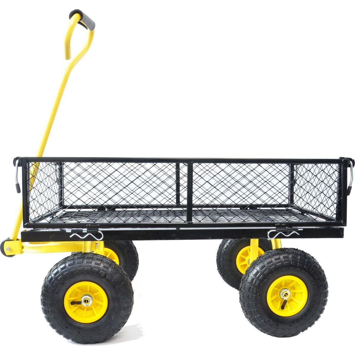 Wagon Cart Garden cart trucks make it easier to transport firewood