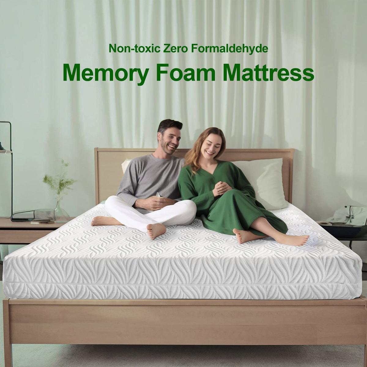 10 Inch Memory Foam Mattress, Full Foam Mattress with CertiPUR-US Certified