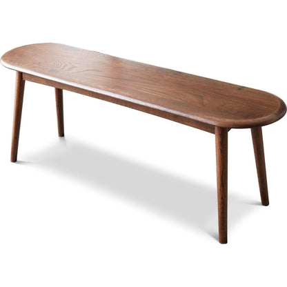 Natural Oak Wood for Dining Bench Table Bench for Living Room