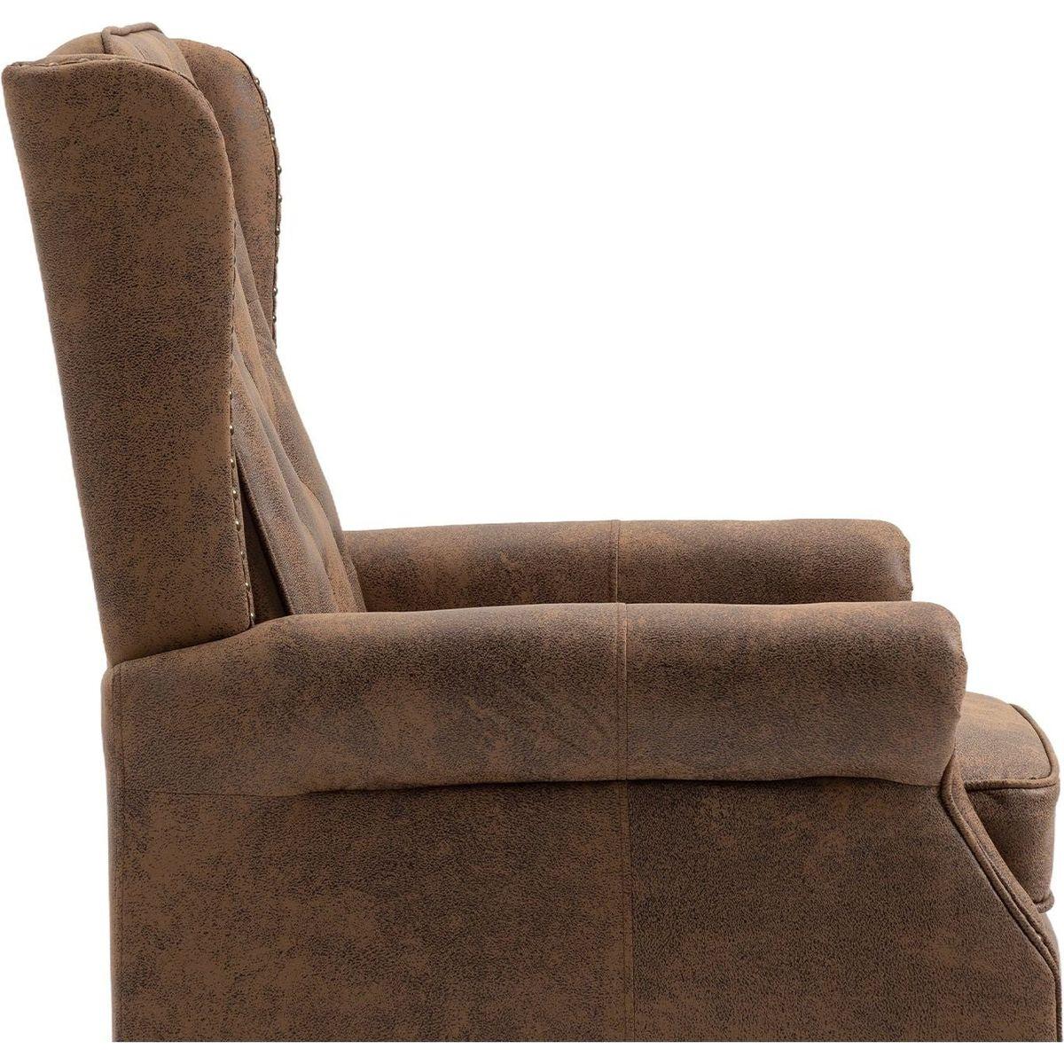 Wood Frame Armchair, Modern Accent Chair Lounge Chair for Living Room