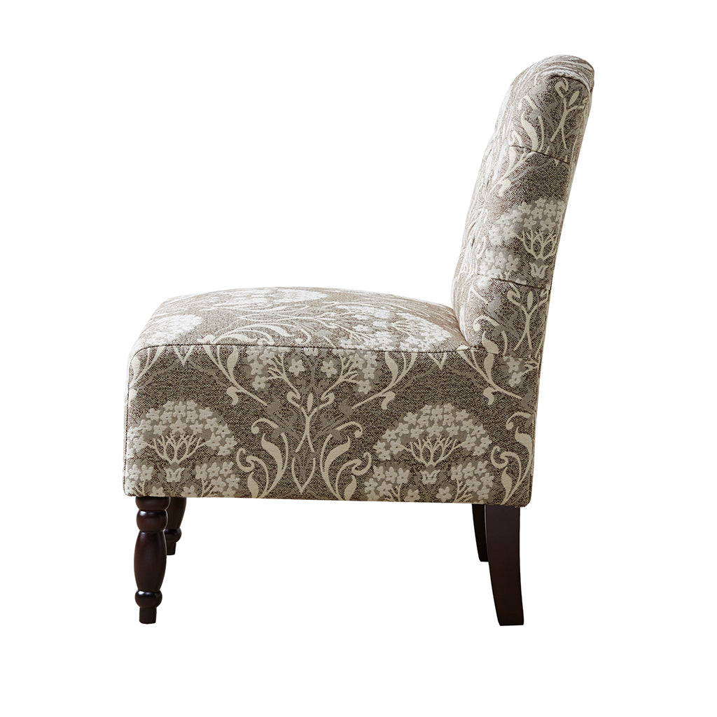 Lola Tufted Armless Chair