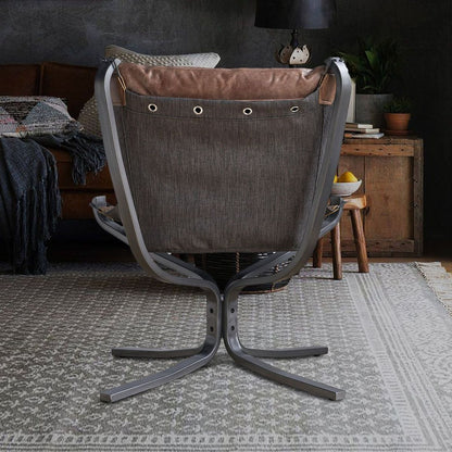 Top Leather Butterfly Chair