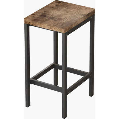 Modern Design Kitchen Dining Table, Pub Table, Long Dining Table Set with 3 Stools, Easy Assembly, Natural