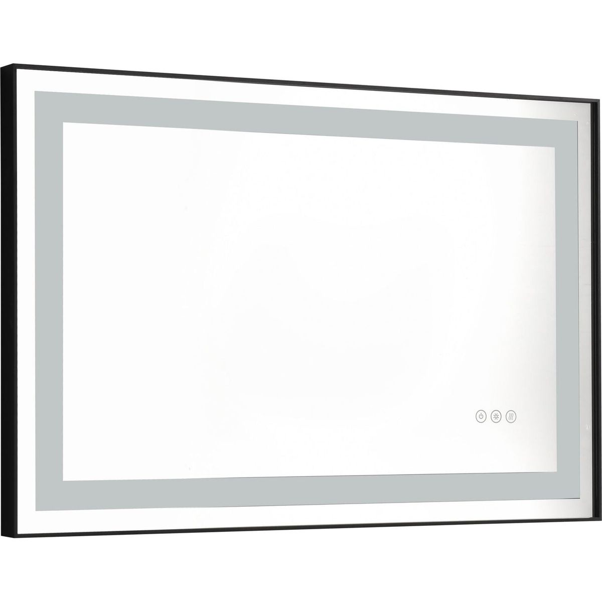 36x24 LED Lighted Bathroom Wall Mounted Mirror with High Lumen+Anti-Fog Separately Control