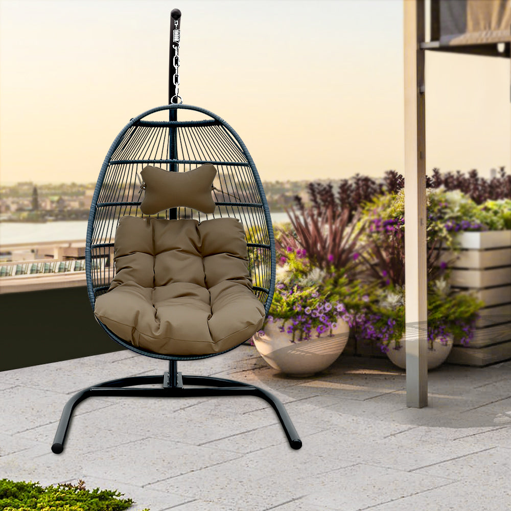 Single seat swing chair