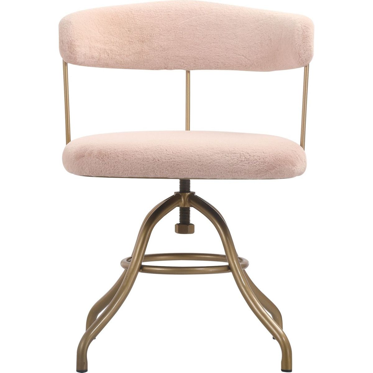 Fabric Golden Iron Task Chair