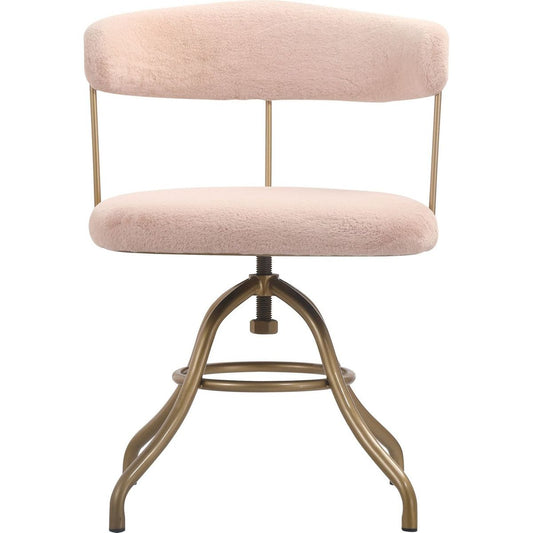 Fabric Golden Iron Task Chair