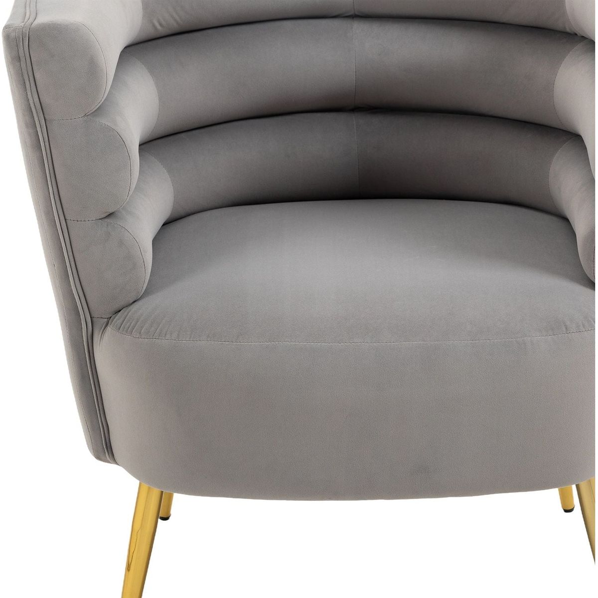 Accent Chair, leisure single chair with Golden feet