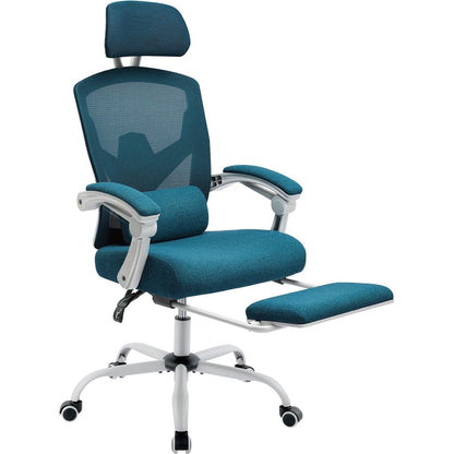 Mesh High Back Ergonomic Office Chair Lumbar Support Pillow Computer Desk Chair