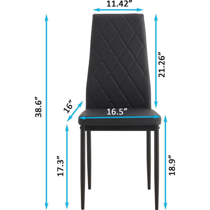 7-piece dining table set, dining table and chair