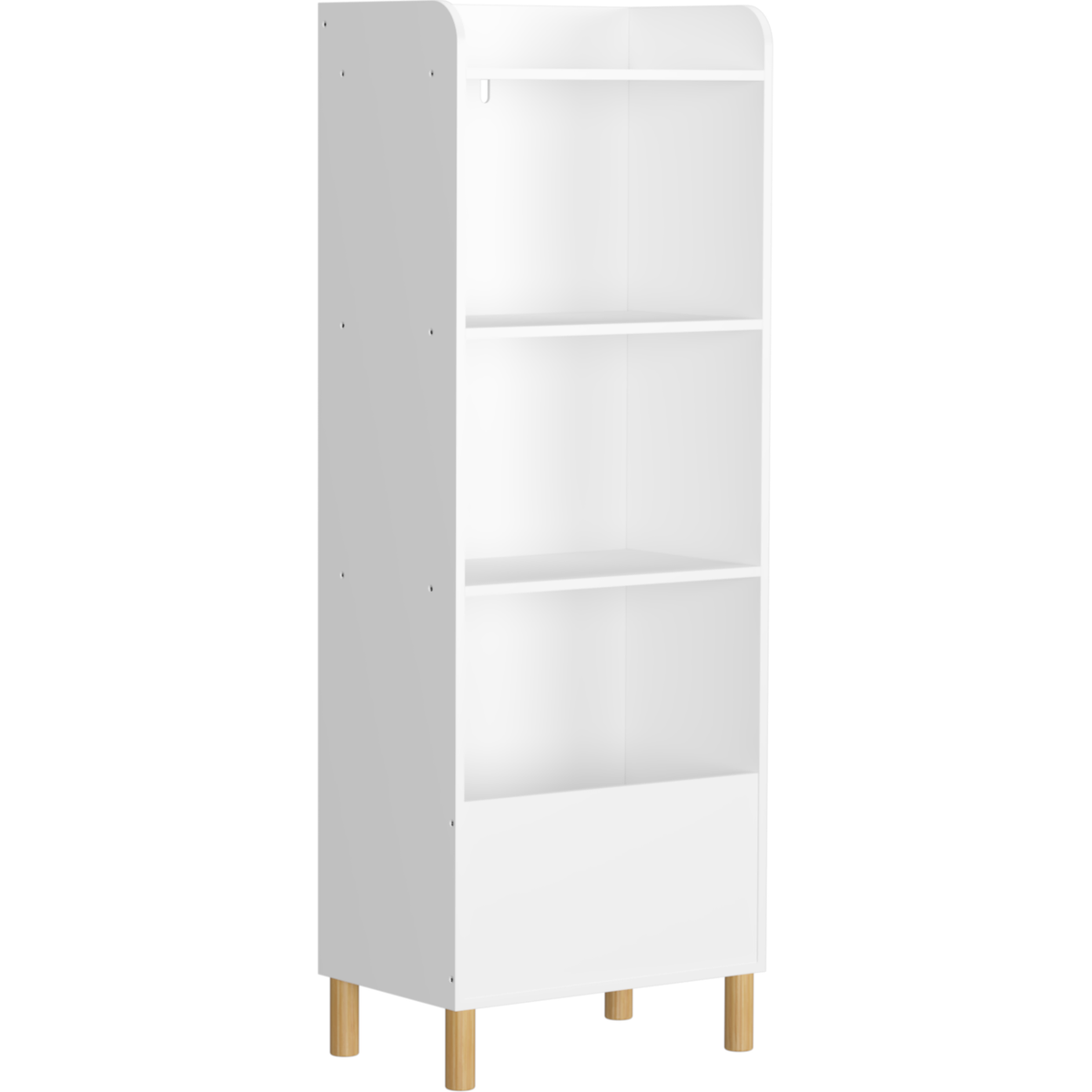 Kids 4-Tier Bookcase, Children's Book Display, Bookshelf Toy Storage Cabinet Organizer for Children's Room, Playroom, Nursery