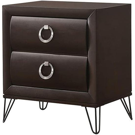 Tablita Nightstand, Dark Merlot