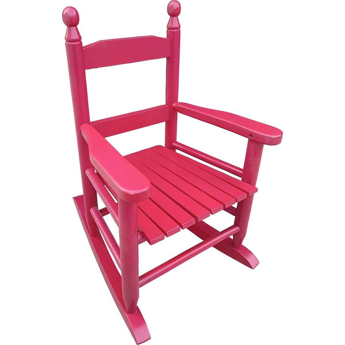 Children's rocking red chair- Indoor or Outdoor -Suitable for kids-Durable