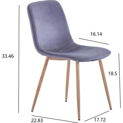 Dining Chair 4PCSLACK卢潞卢氓Modern styleew technology.Suitable for restaurants, cafes, taverns, offices, living rooms, reception rooms.