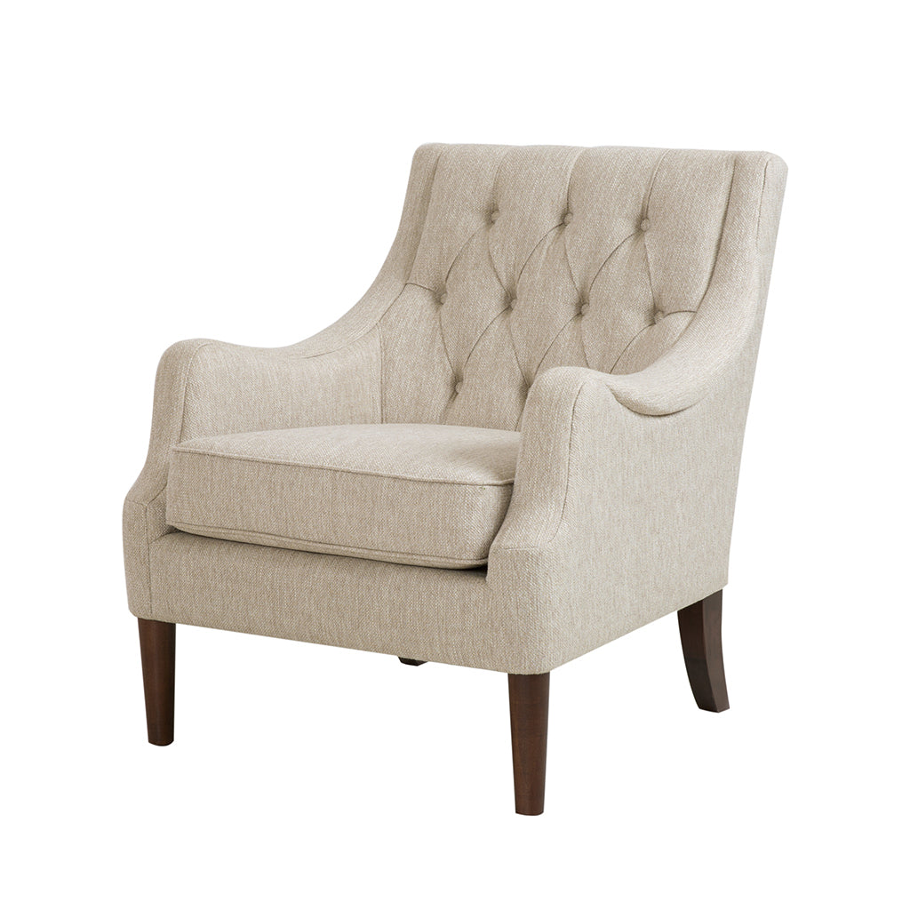 Qwen Button Tufted Accent Chair