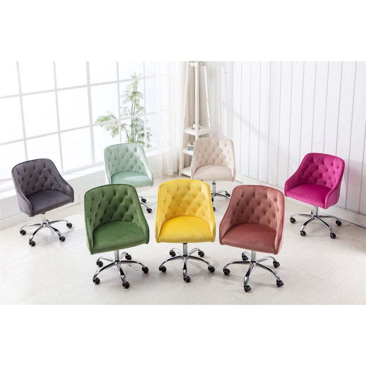 Swivel Shell Chair for Living Room/ Modern Leisure office Chair (this link for drop shipping)