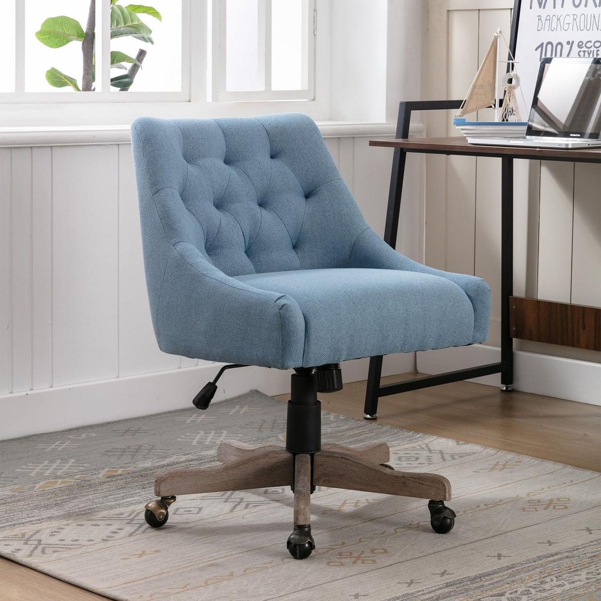 Swivel Shell Chair for Living Room/Modern Leisure office Chair