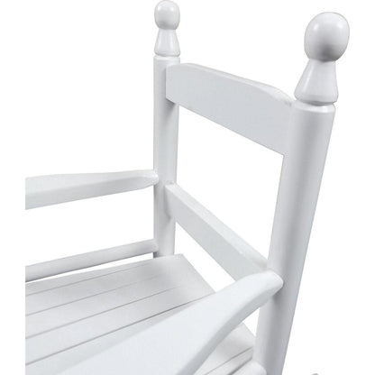 Children's rocking white chair- Indoor or Outdoor -Suitable for kids-Durable