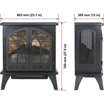 24 inch 3D Infrared Electric Stove with remote control