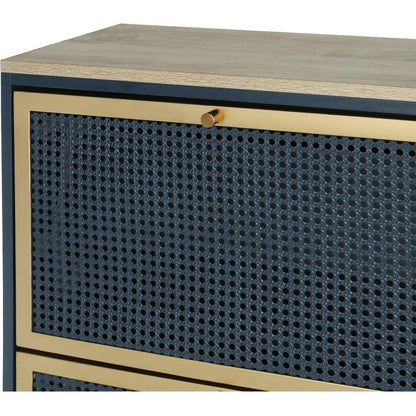 3 Metal Door Shoe Rack, Freestanding Modern Shoe Storage Cabinet, Metal rattan, for Entryway