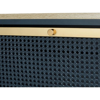 3 Metal Door Shoe Rack, Freestanding Modern Shoe Storage Cabinet, Metal rattan, for Entryway